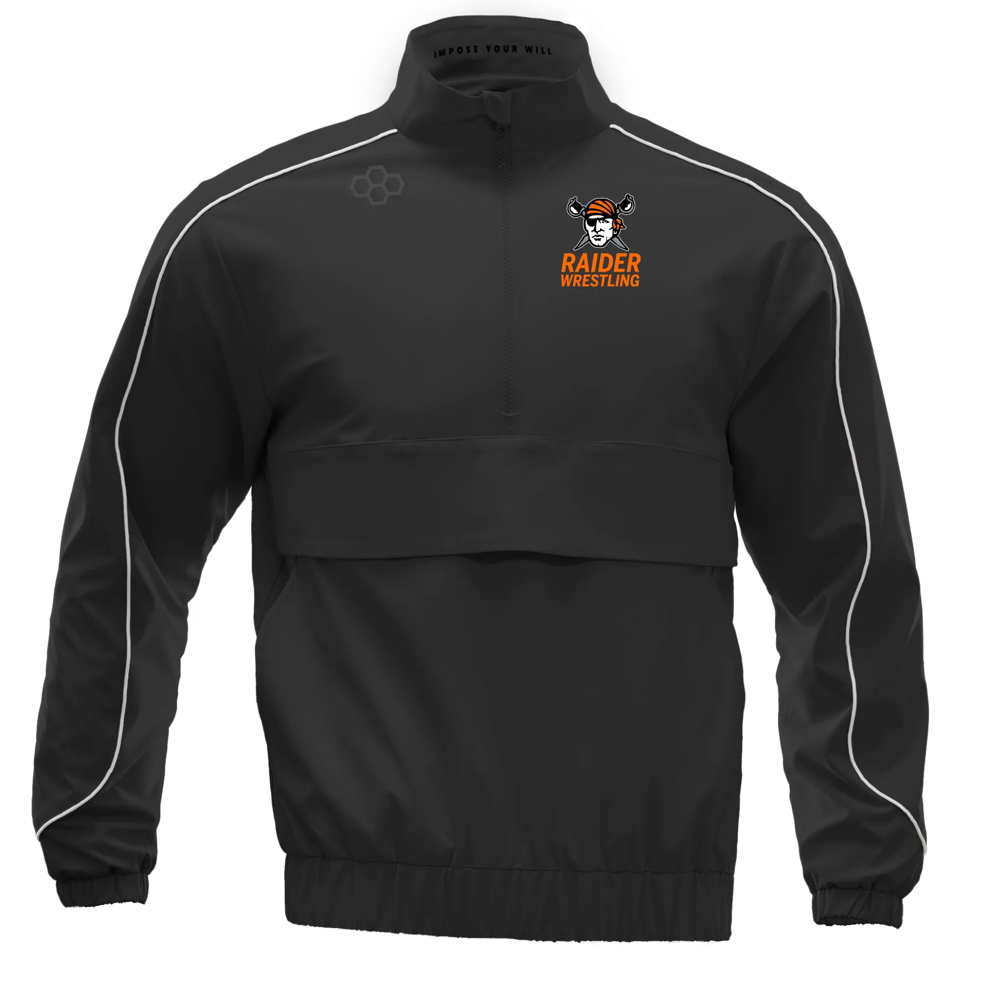 1/4 Zip Windbreaker-Unisex--Ryle Raiders