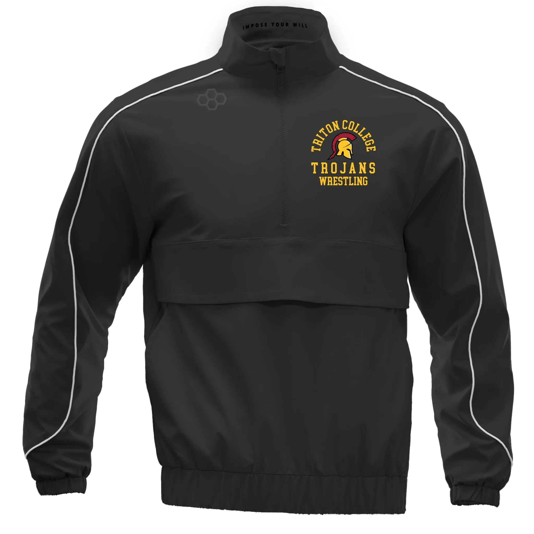 1/4 Zip Windbreaker-Unisex--Triton College