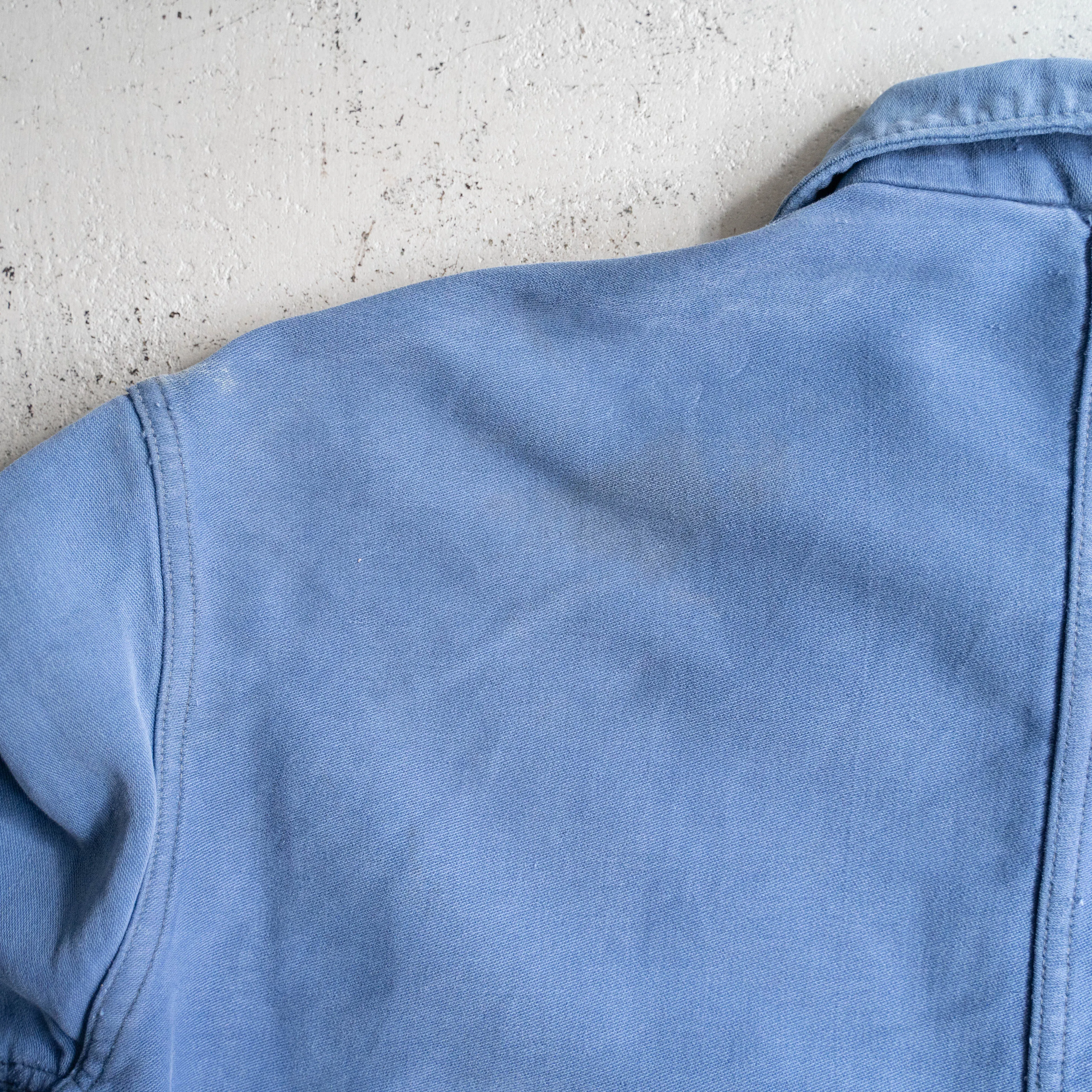 1960-70s Germany blue elephant skin work jacket