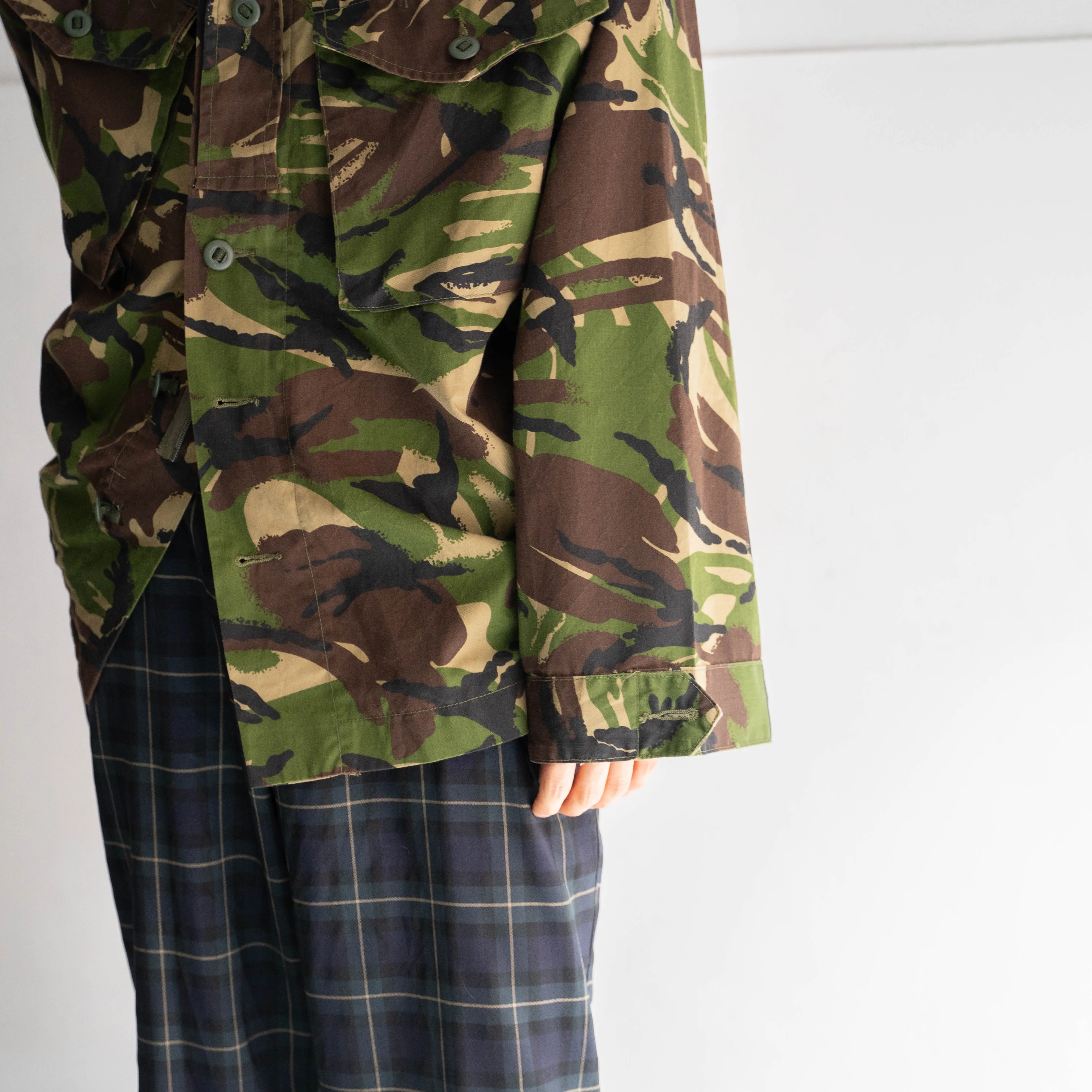 1990s British military DPM light weight shirt jacket