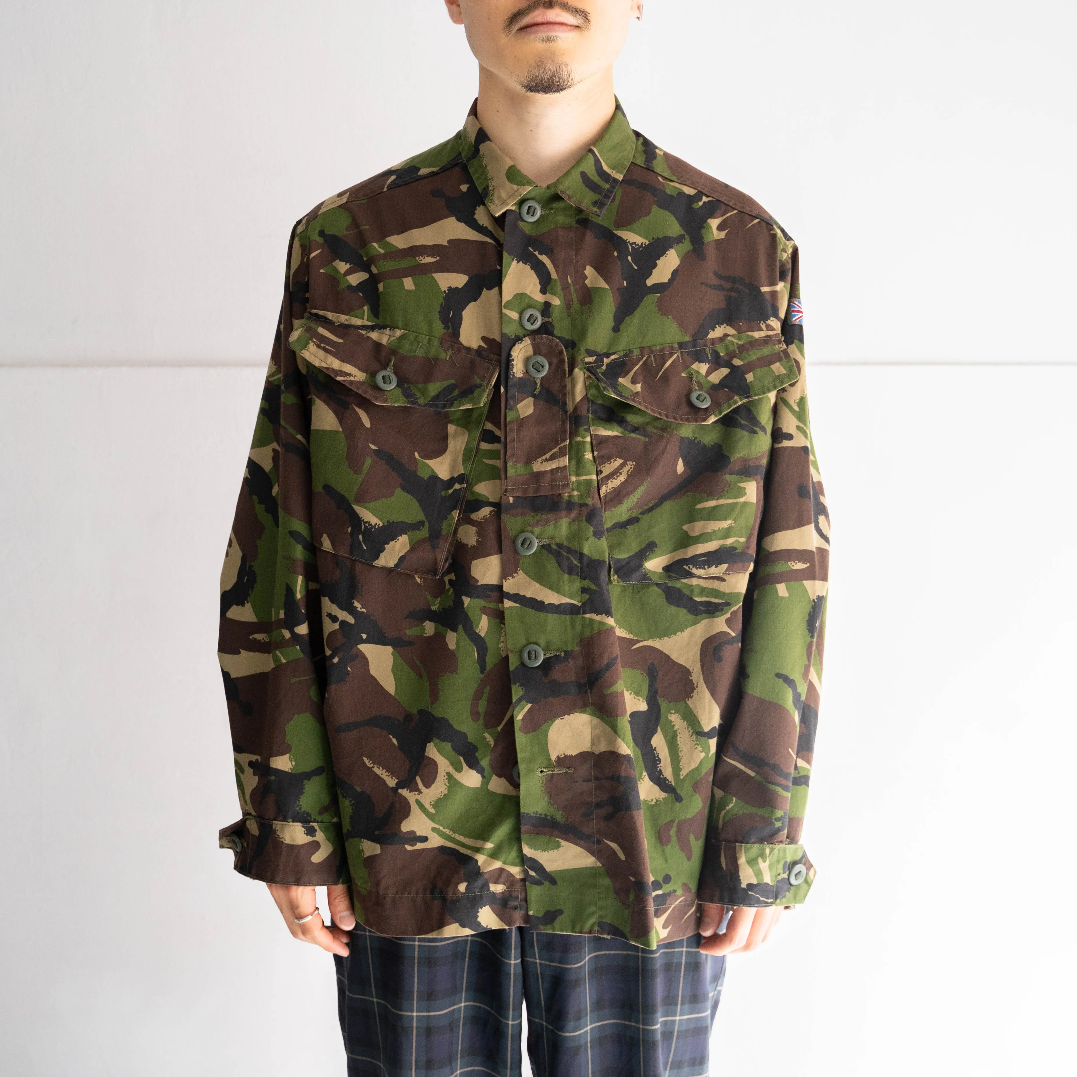 1990s British military DPM light weight shirt jacket