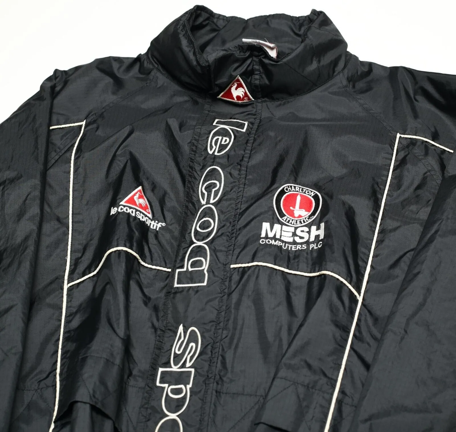 1998/00 CHARLTON ATHLETIC Vintage LSC Football Rain Coat Jacket (L)