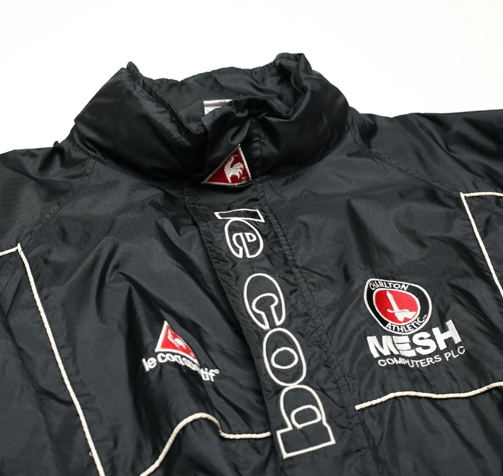 1998/00 CHARLTON ATHLETIC Vintage LSC Football Rain Coat Jacket (L)