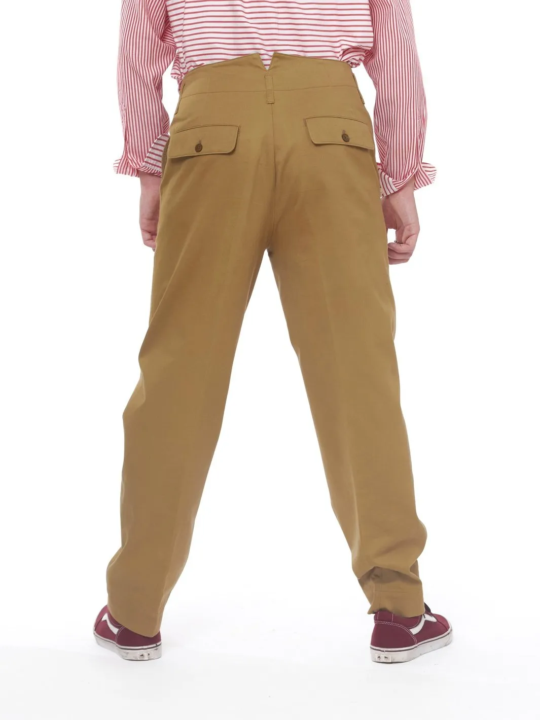 2010 High-waist Golden Goose pants in light brown