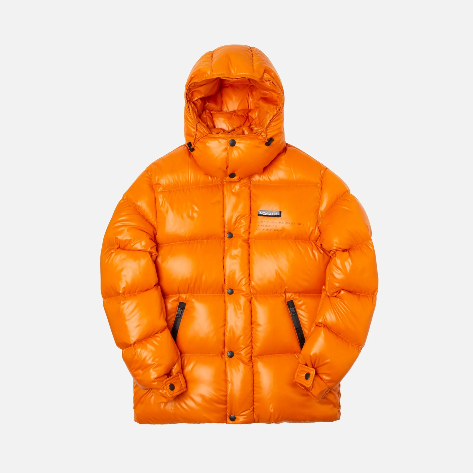 7 Moncler Fragment Hanriot Jacket Giubbotto - Orange