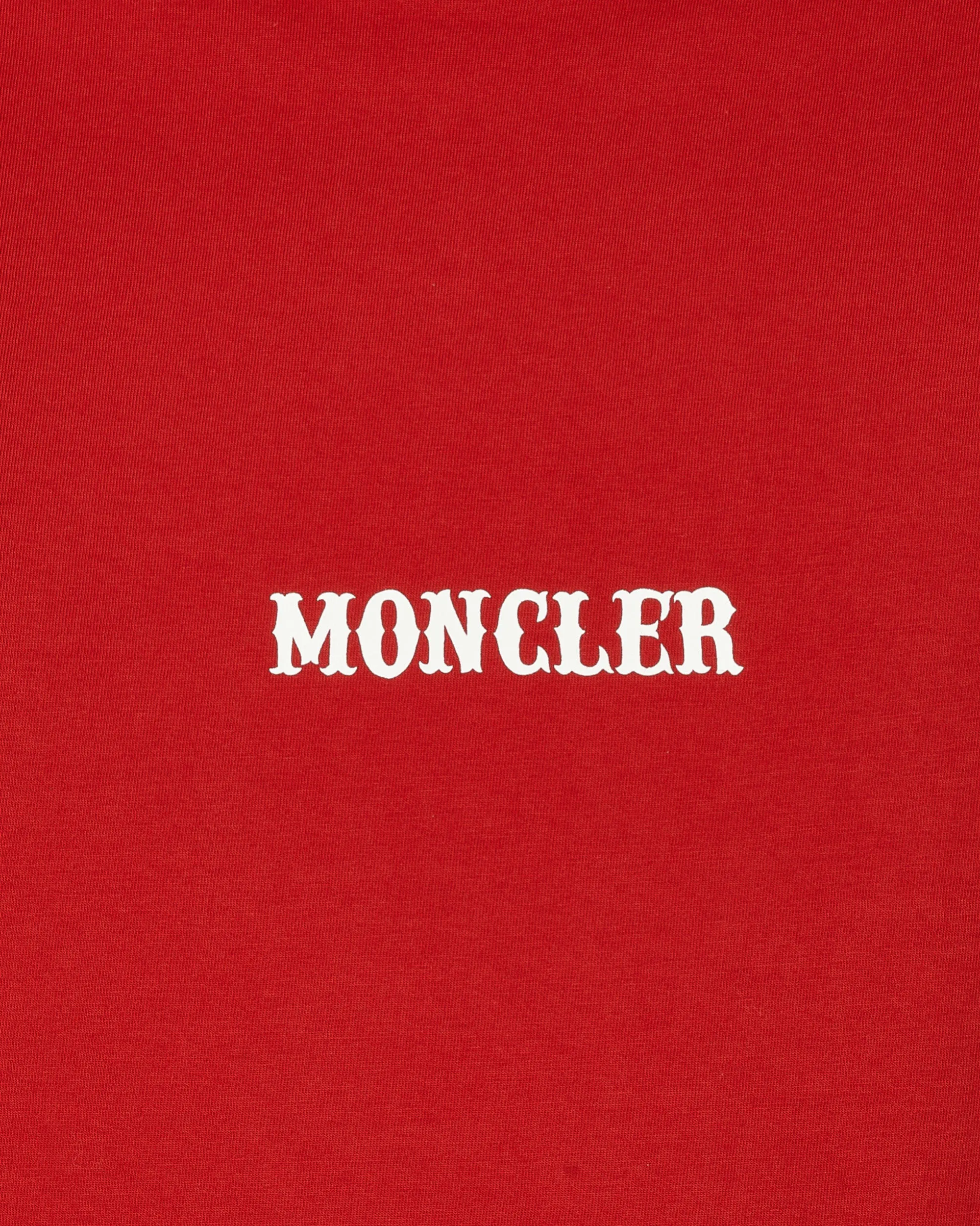 7 Moncler FRGMT Hiroshi Fujiwara Circus Motif T-Shirt Red