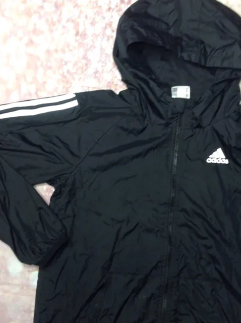 Adidas Black & Gray Coat