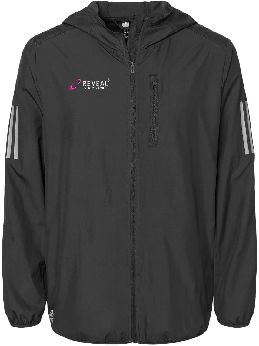 Adidas Hooded Full-Zip Windbreaker