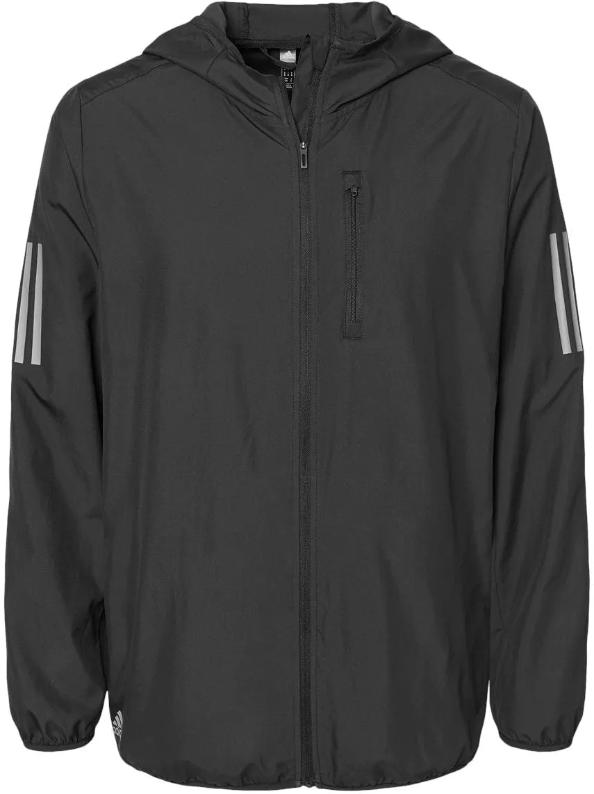 Adidas Hooded Full-Zip Windbreaker