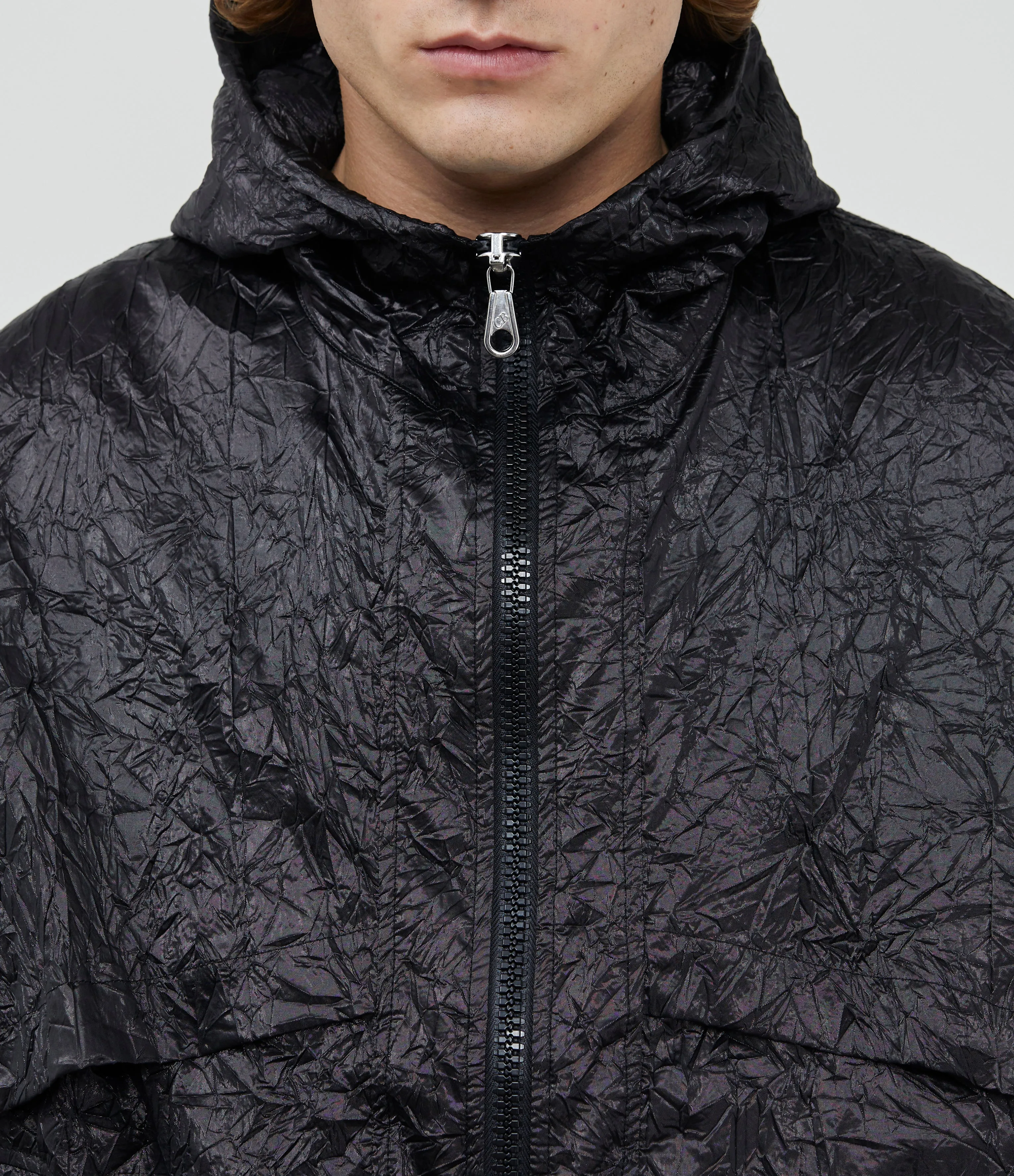 ALUMINIUM CRINKLE WINDBREAKER