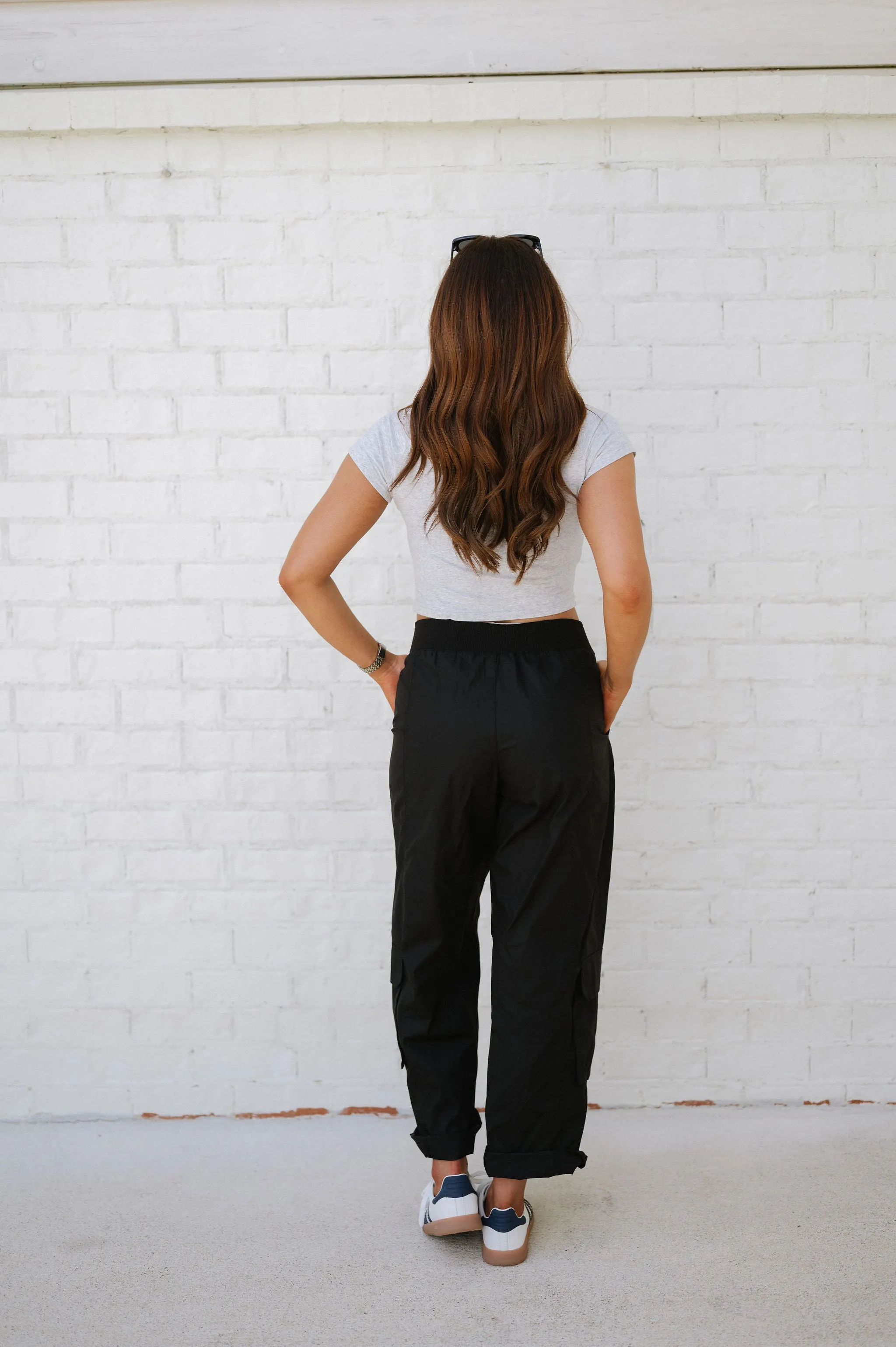 Amora High Waisted Pants- Black