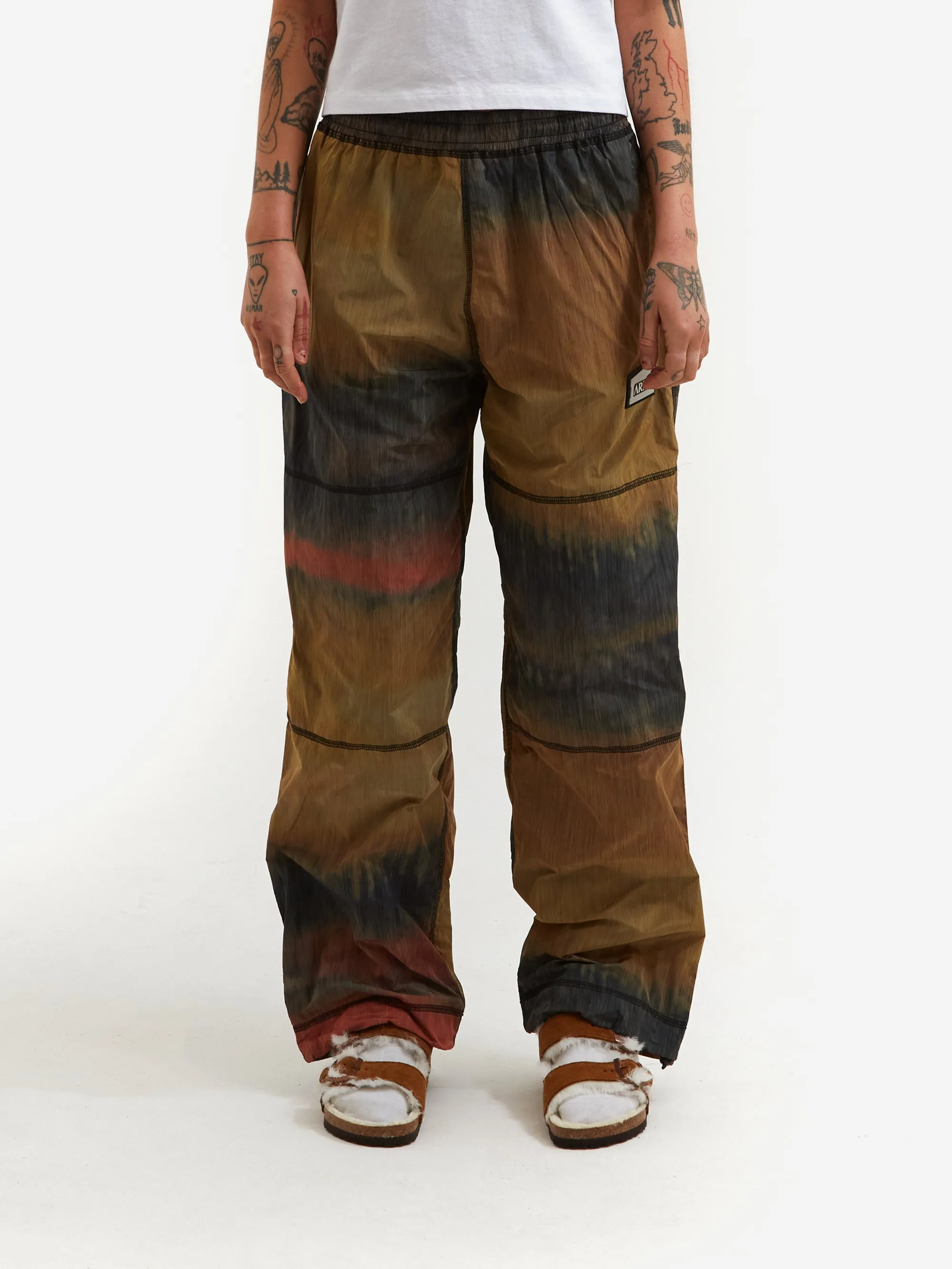 Aries Colourfade Windcheater Pant W - Multi