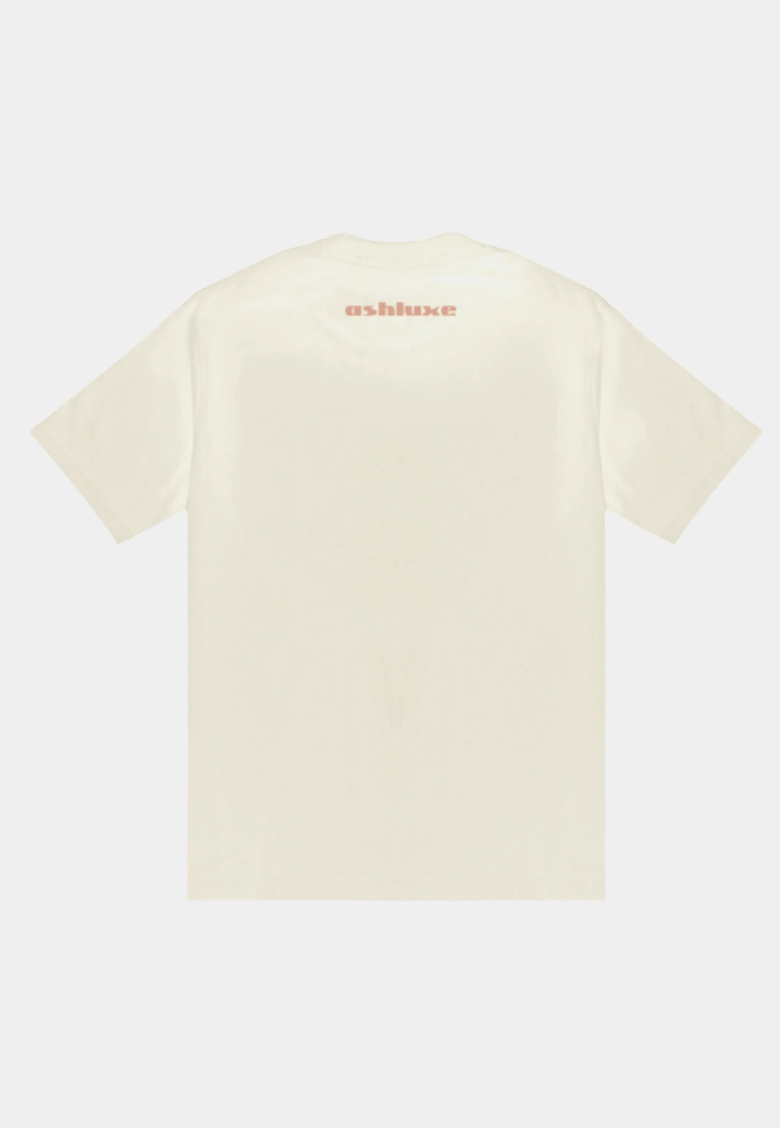 ASHLUXE Over Portrait T-shirt - Offwhite