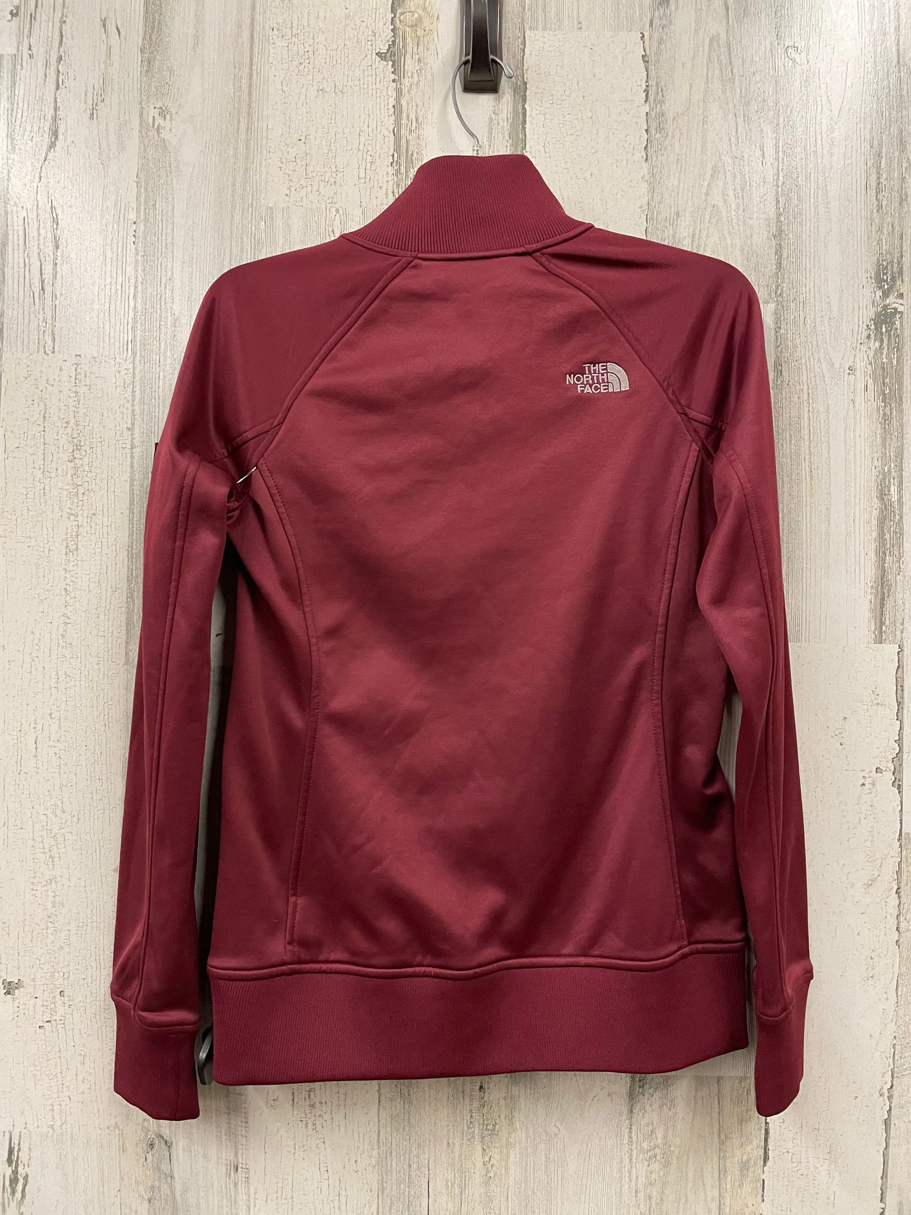 Athletic Jacket By The North Face In Red, Size: S