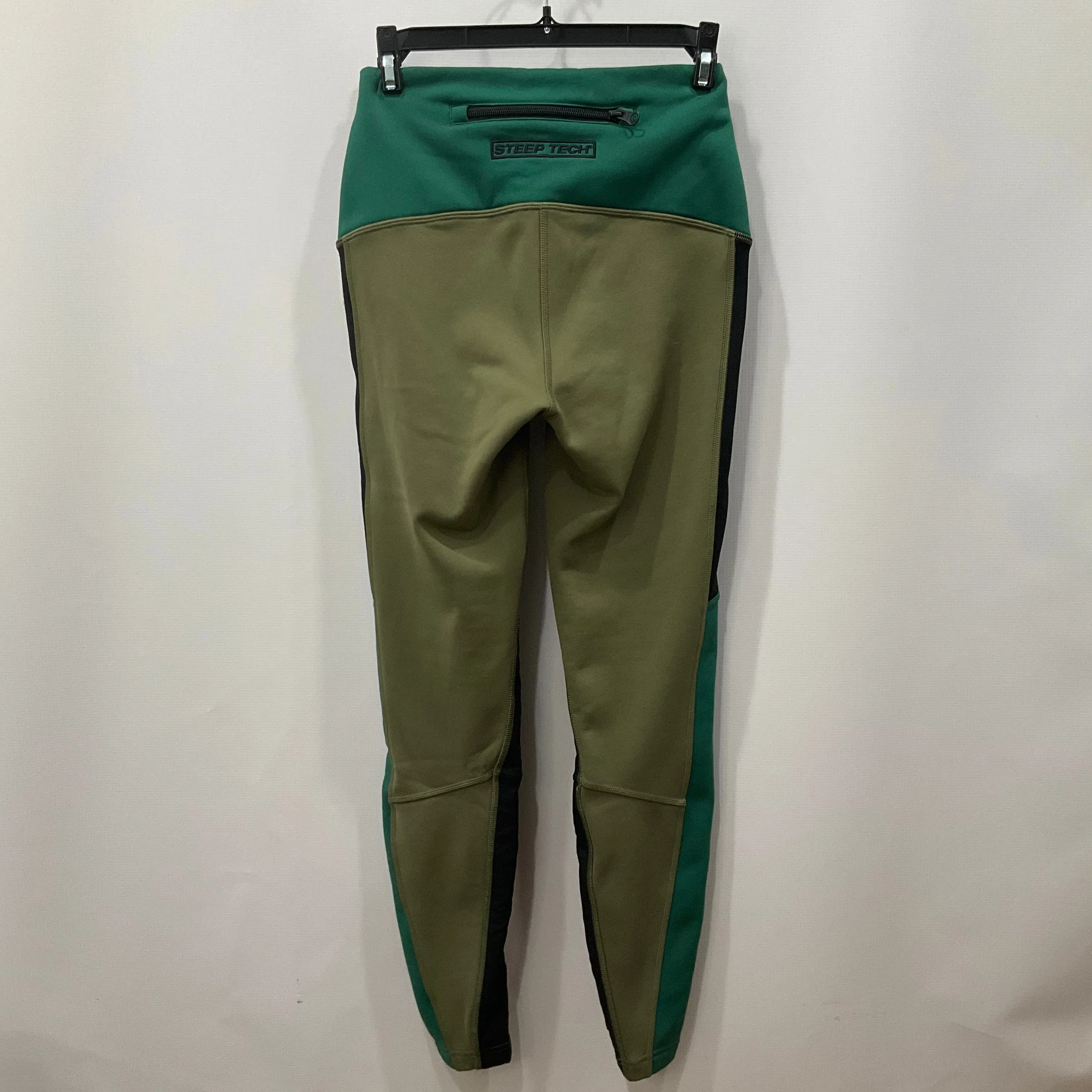 Athletic Leggings By The North Face In Black & Green, Size: S