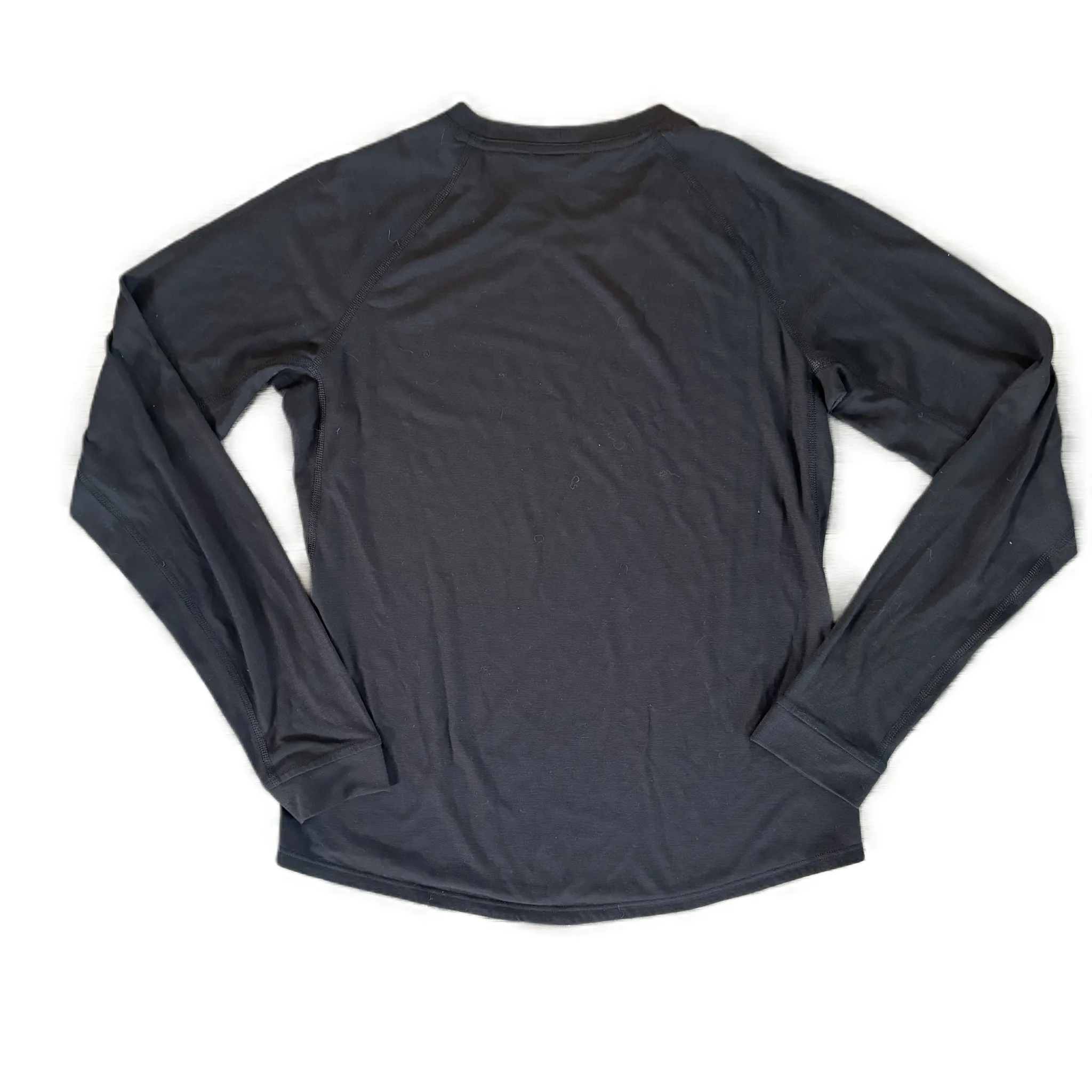 Athletic Top Long Sleeve Crewneck By Patagonia In Black, Size: Xs