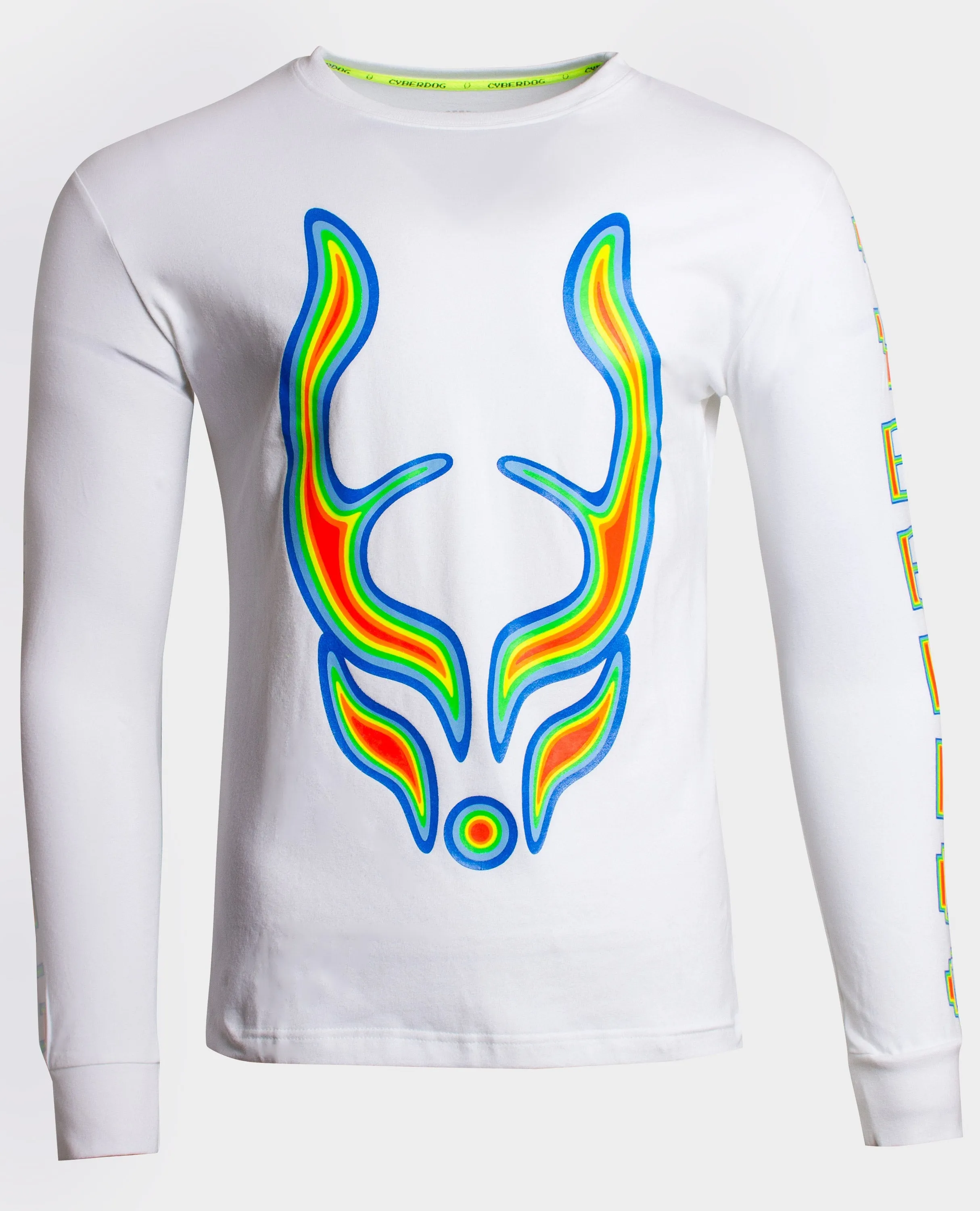 ATOMIC LONG SLEEVE THERMAL LOGO WHITE