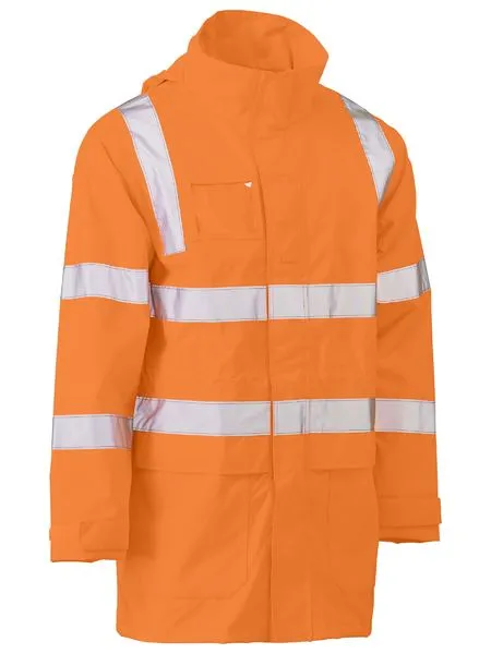 Bisley 3M Taped Hi Vis Rail Wet Weather Jacket BJ6964T