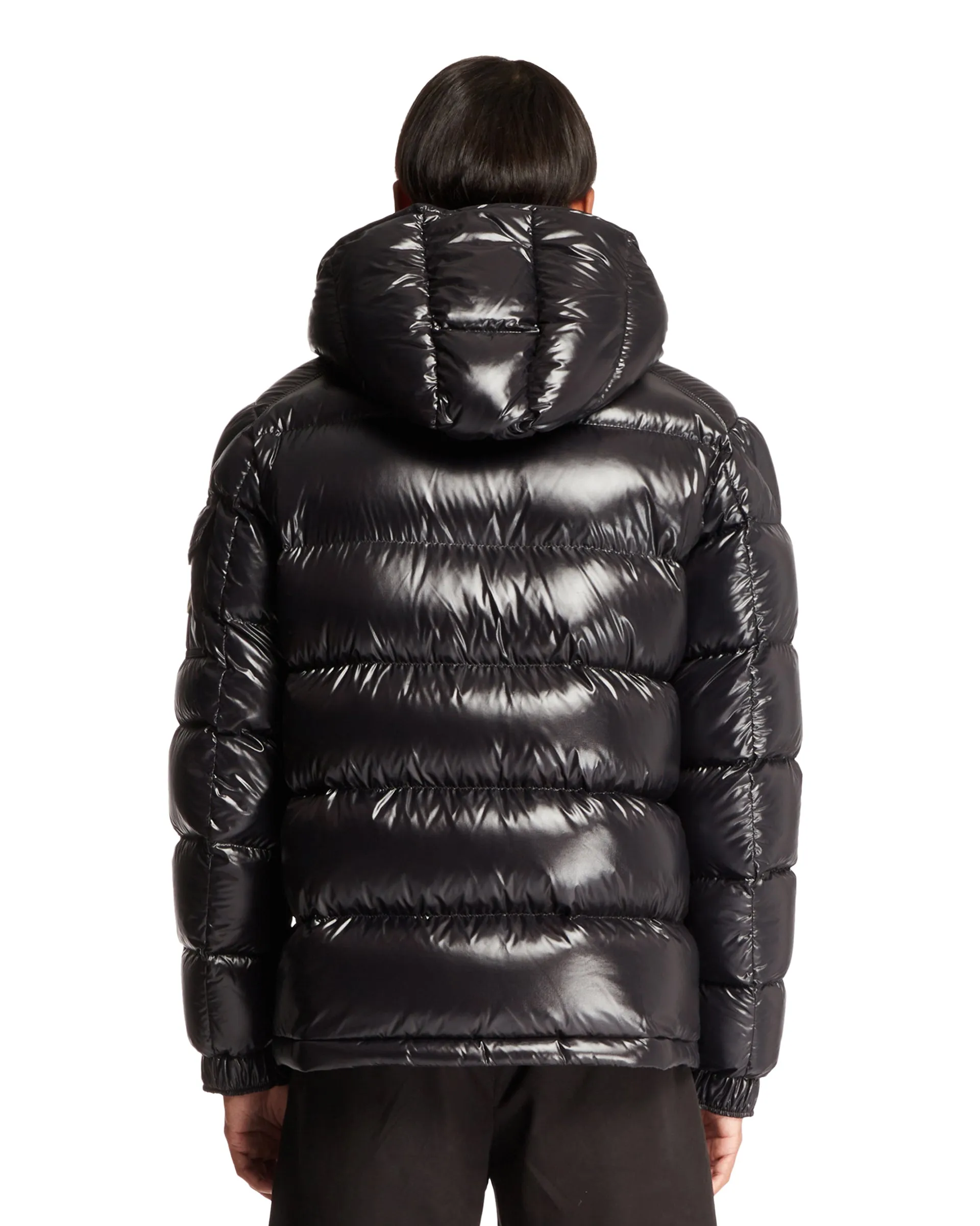 Black Maya Short Down Jacket