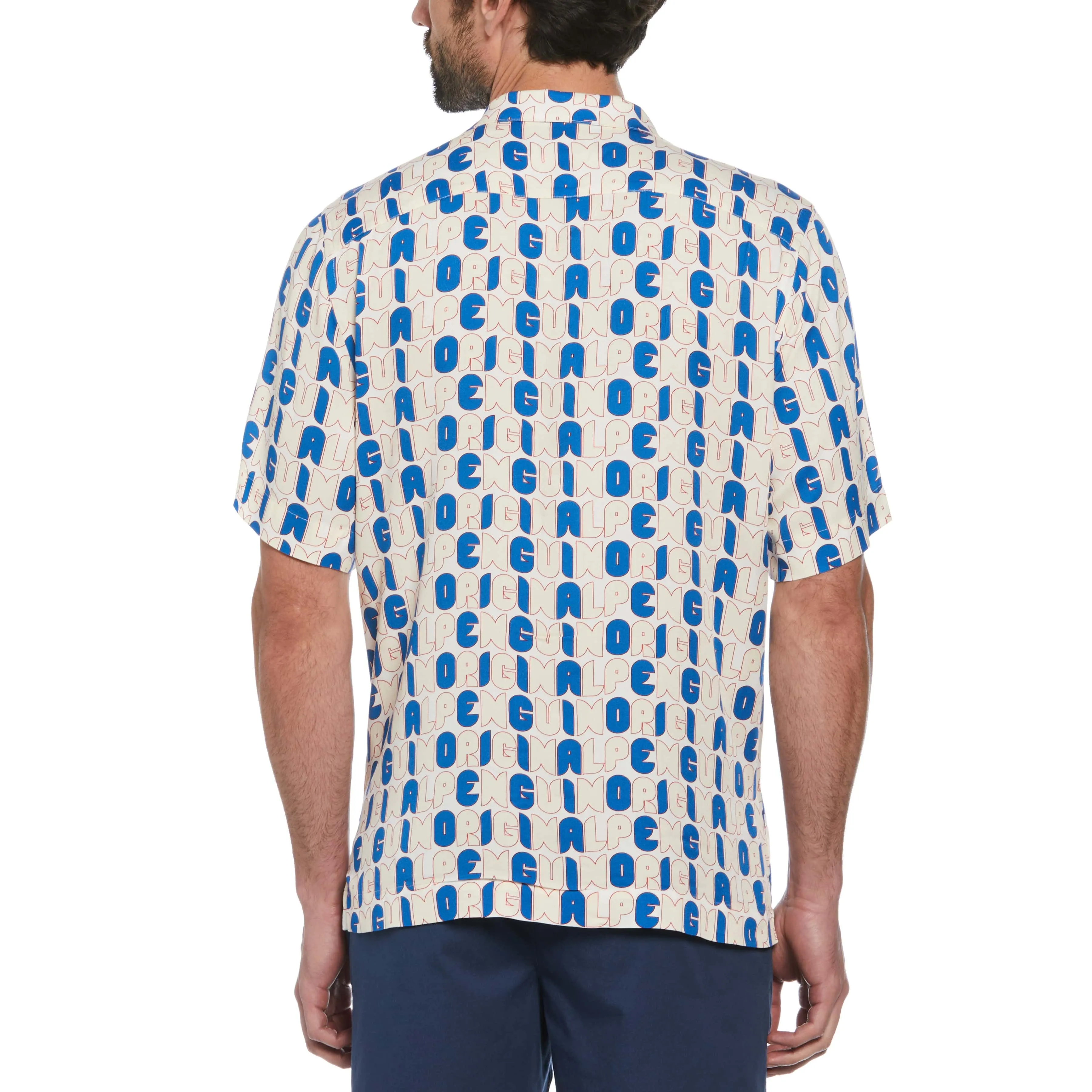 Camp Collar Embroidered Pete Shirt