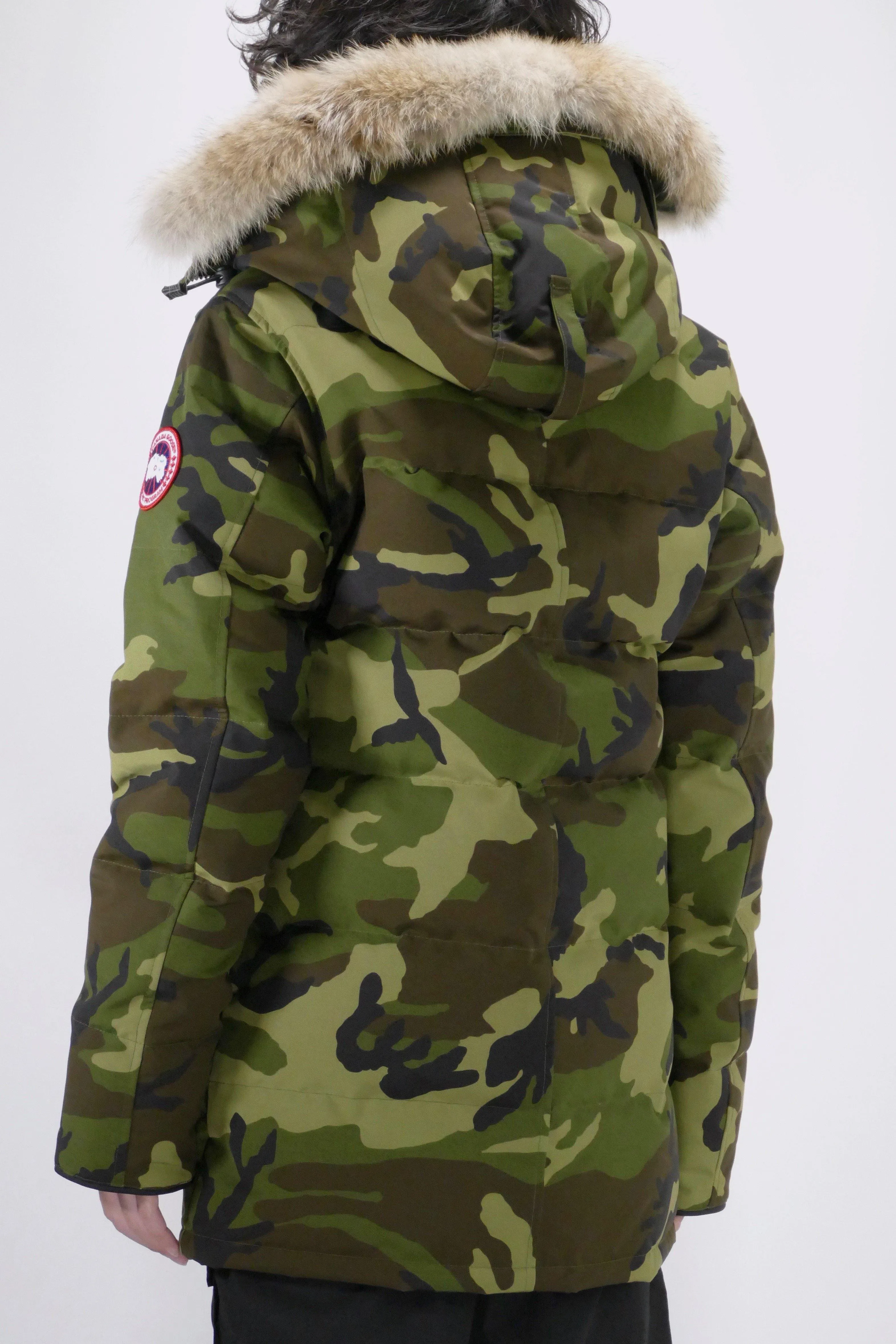 Canada Goose Mens Down *Parka Carson  - Classic Camo