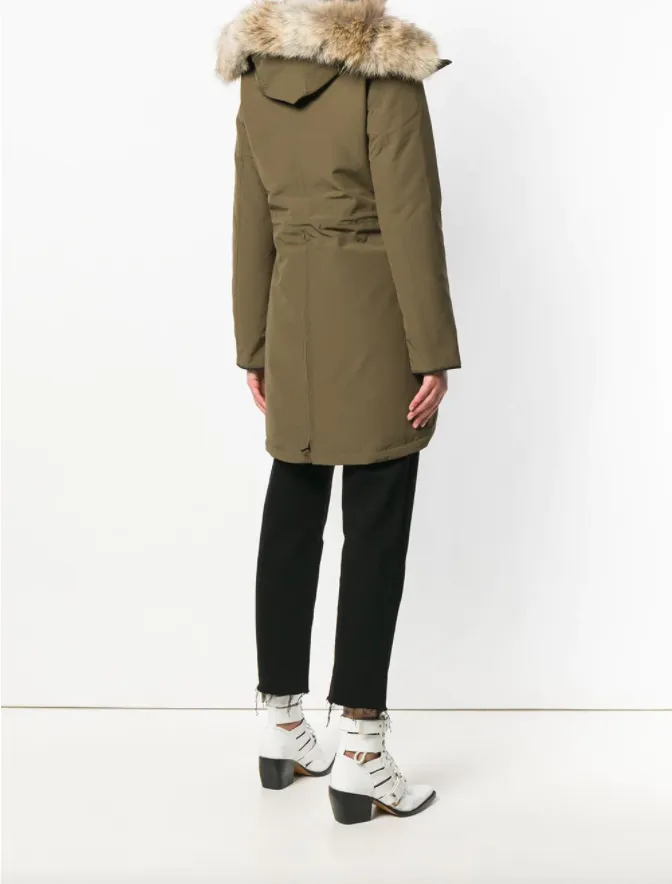 Canada Goose Rossclair military green parka