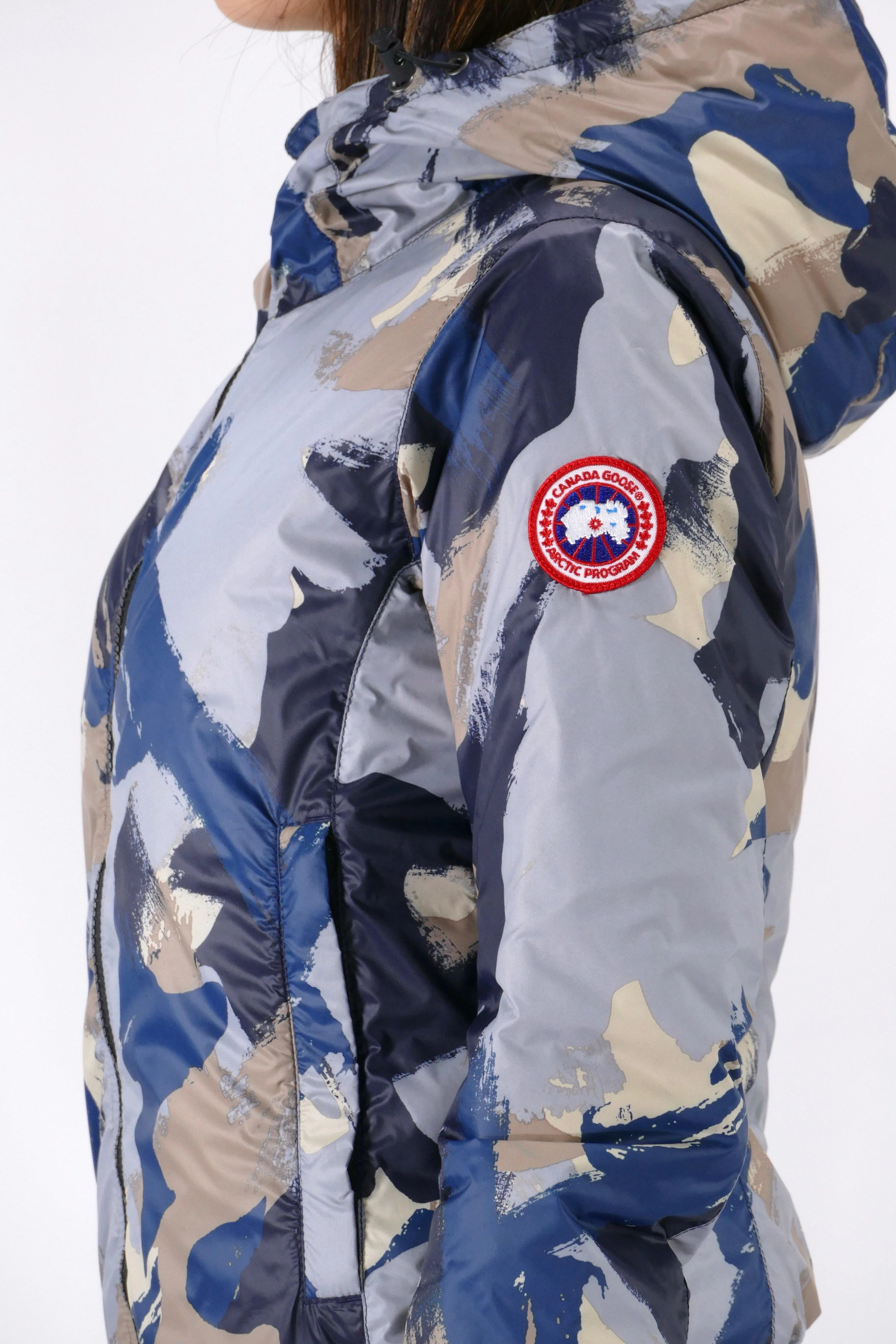 Canada Goose Womens Lite Jacket Hoody Dore - Free Form Camo