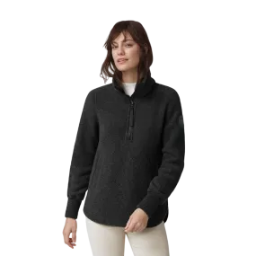 Canada Goose Women's Severn 1/2 Zip Fleece Sweater - Black Label