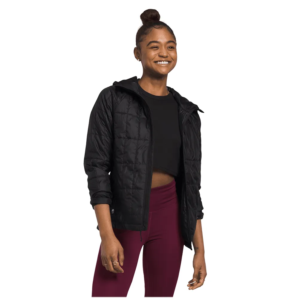 Circaloft hooded women's jacket - TNF black