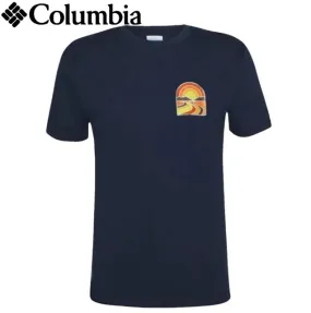 Columbia Sun Trek Navy Graphic T-Shirt Navy