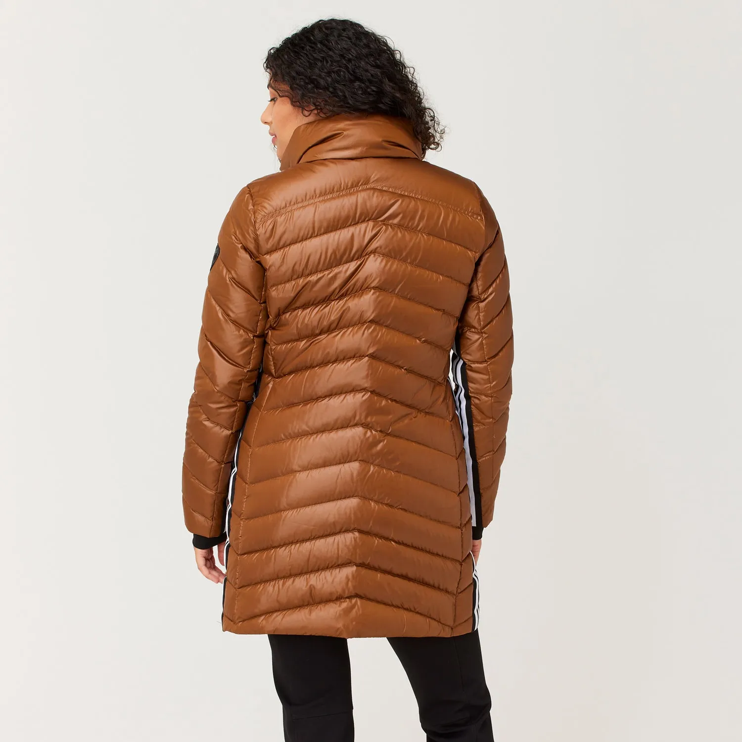 Compass Long Down Jacket