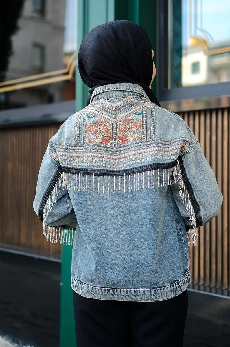 Denim Short Jacket - Jeans || W23