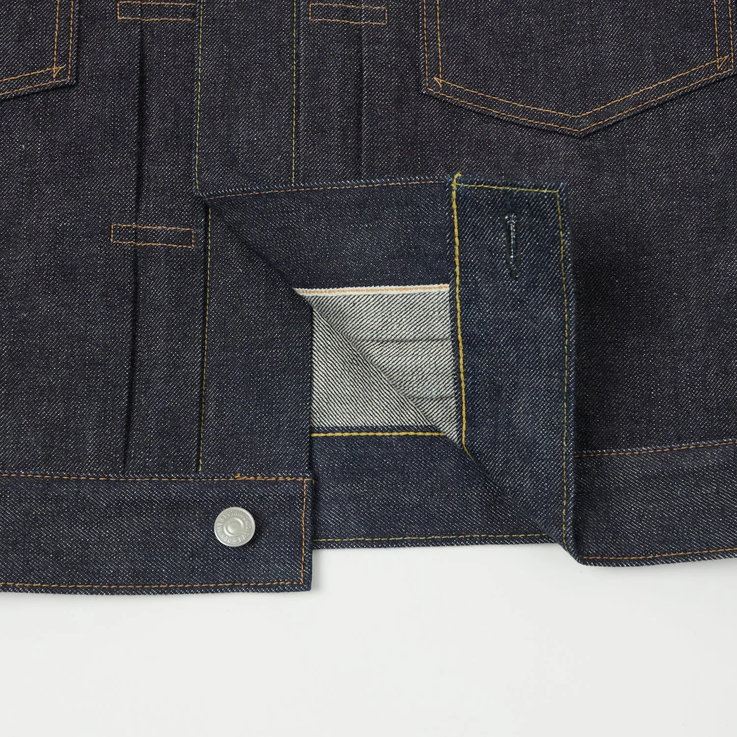 Denime 232 Type 2 Jacket Raw - Indigo