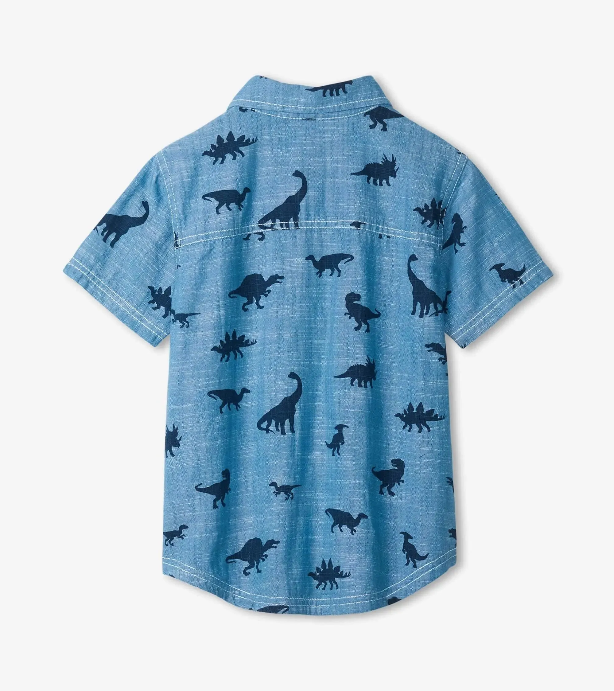 Dino Silhouettes Short Sleeve Button Down Shirt | Hatley