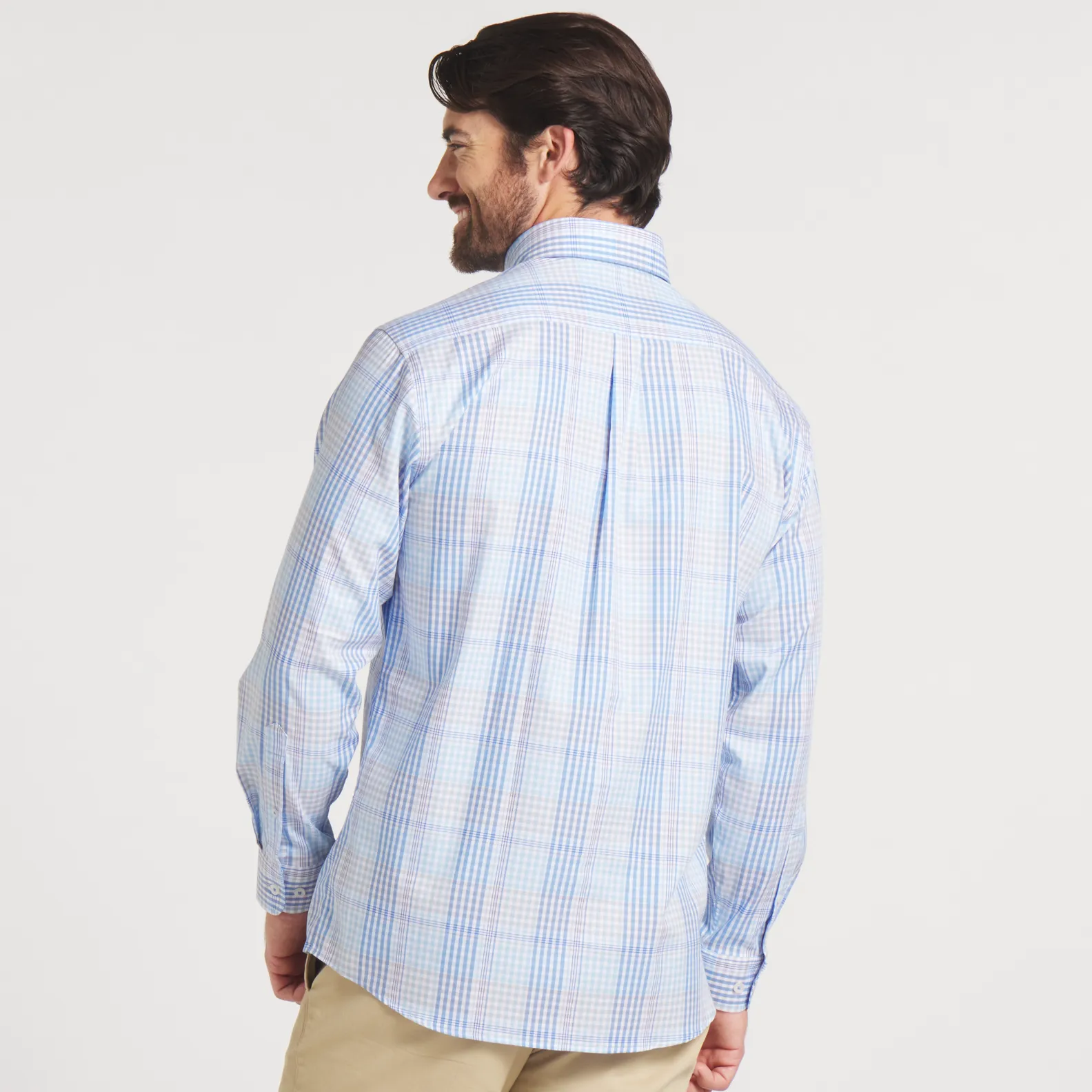 Edgefield Windowpane Dress Shirt