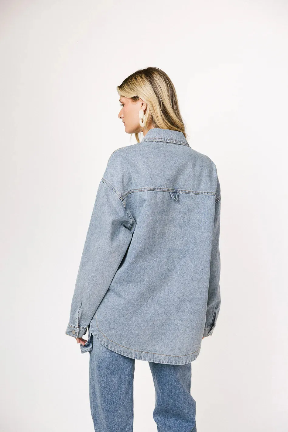 Eloise Denim Jacket in Blue