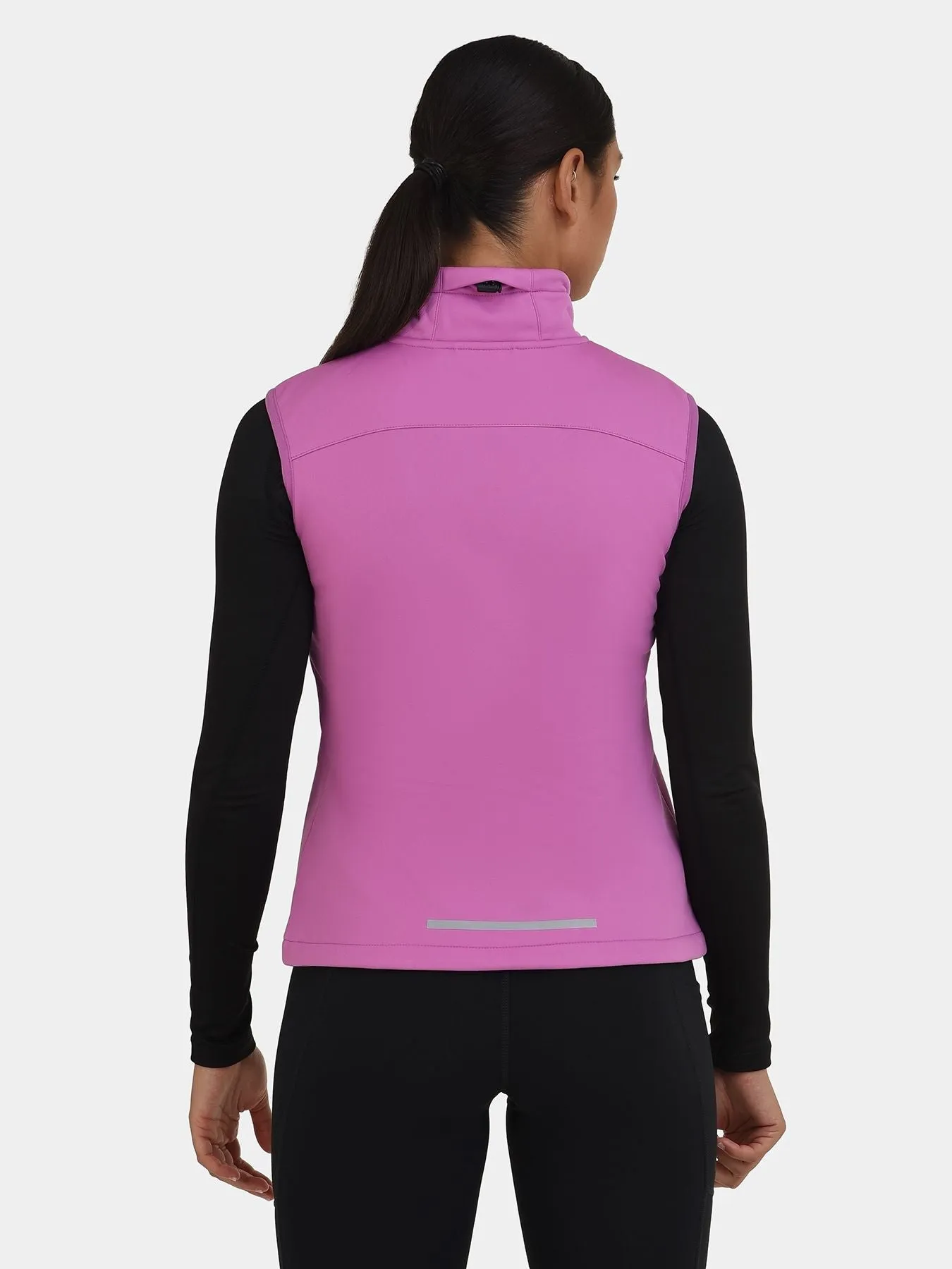 Flyweight Thermal Gilet For Women With Brushed Inner Fabric, Side & Internal Zip Pockets & Adjustable Toggles