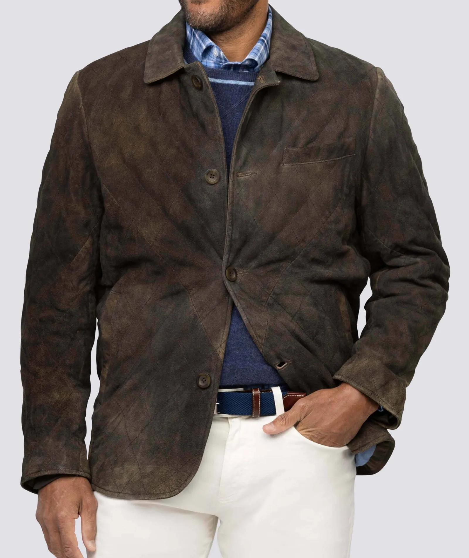 Foley Suede Field Coat