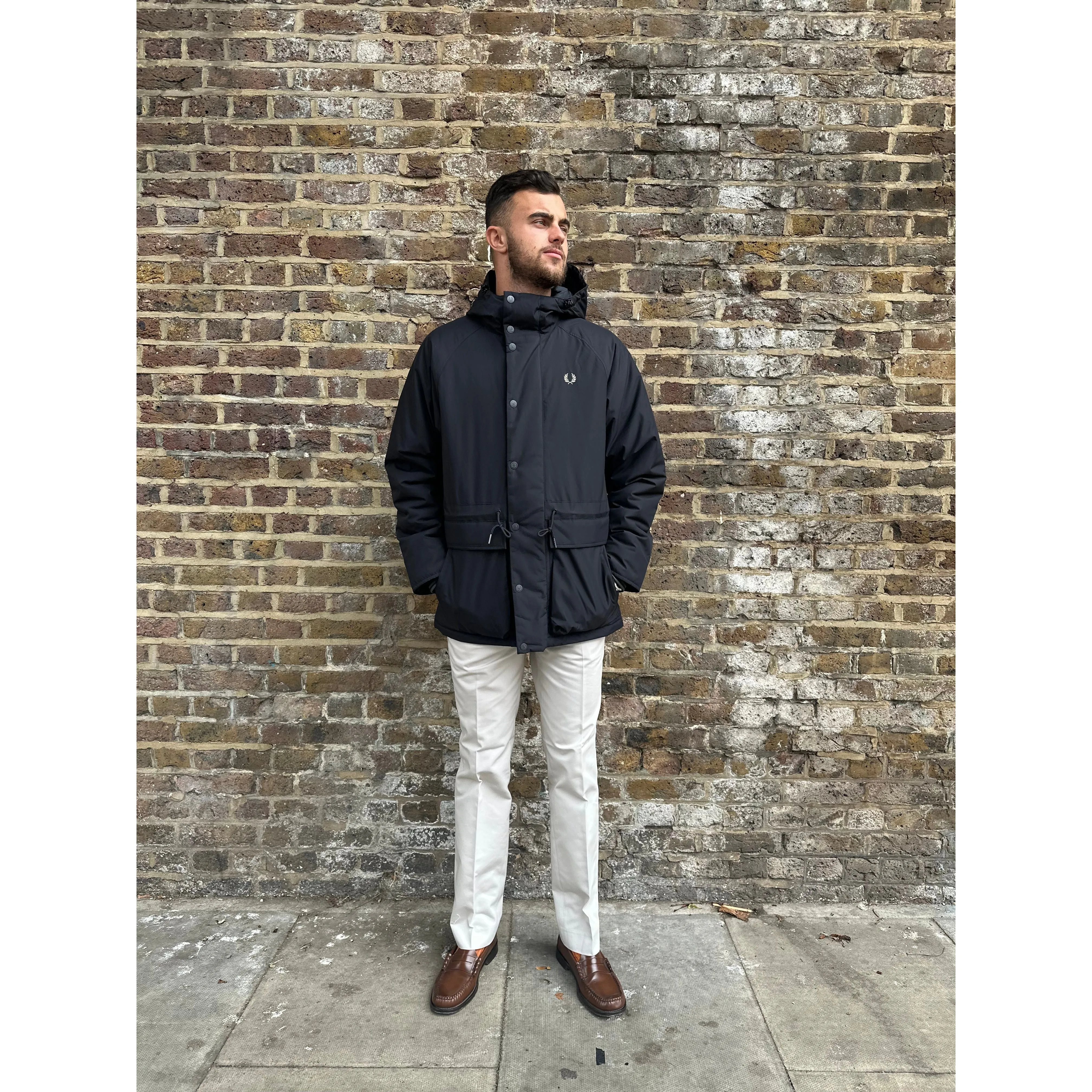 Fred Perry - J6516 Padded Brentham Zip Through - Jacket