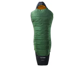 Gormsson -2° Curve sleeping bag - Artichoke Green/Mustard Yellow/Black