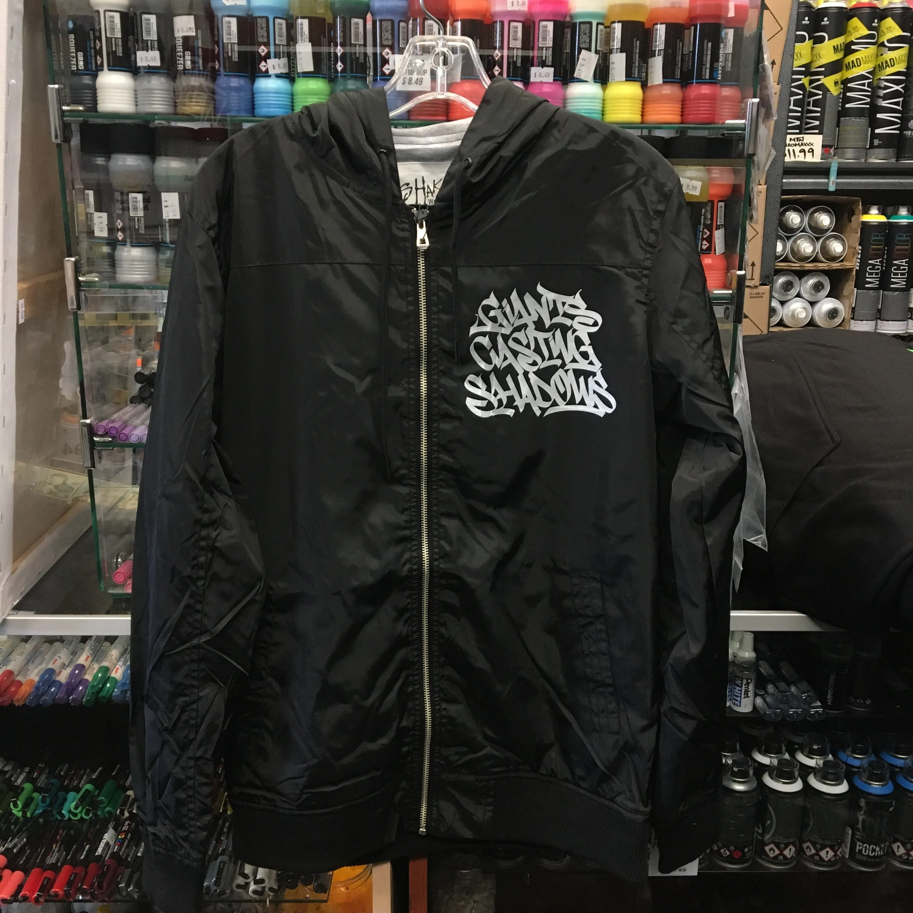 Hand Style Zip Up Jacket