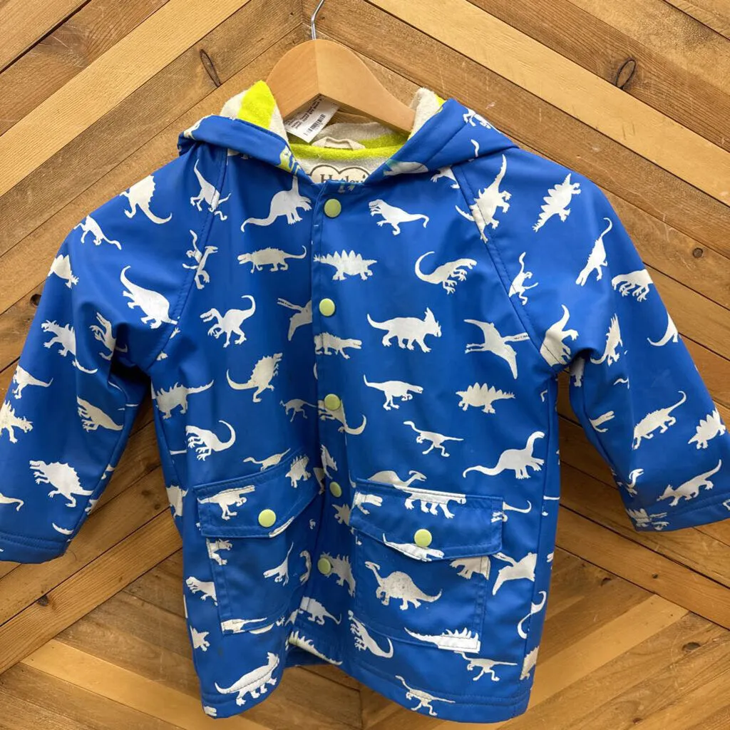 Hatley -fleece lined rain jacket- MSRP $79: Black-children-3T