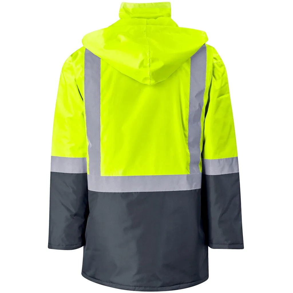 Hazard Padded Two-Tone Hi-Viz Reflective Jacket