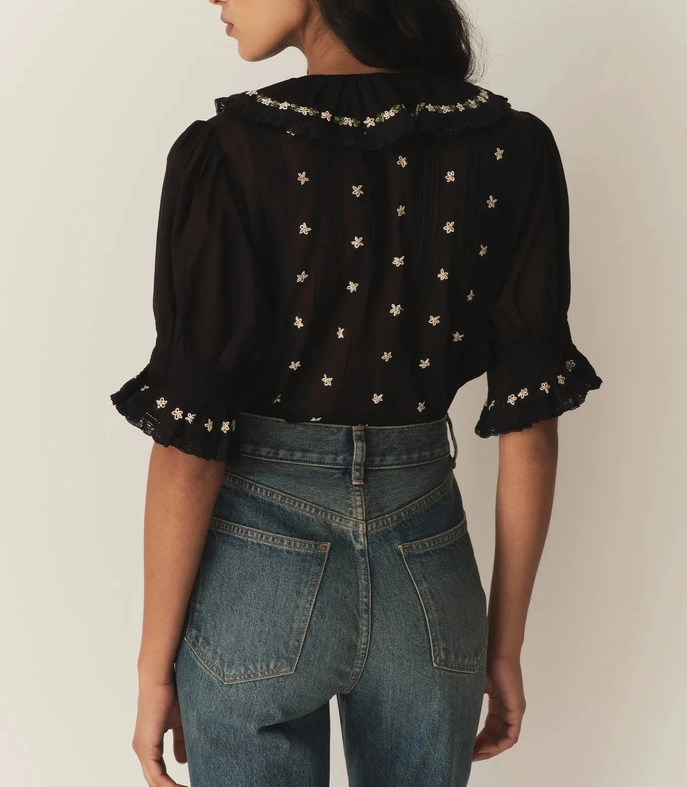 Hettie Top in Black