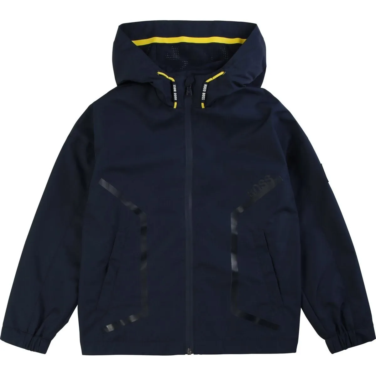 Hugo Boss Boys  Navy Hooded Windbreaker