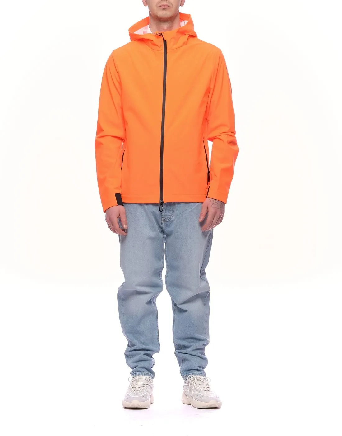 Jacket for man GBS01003 U Orange fluo Suns