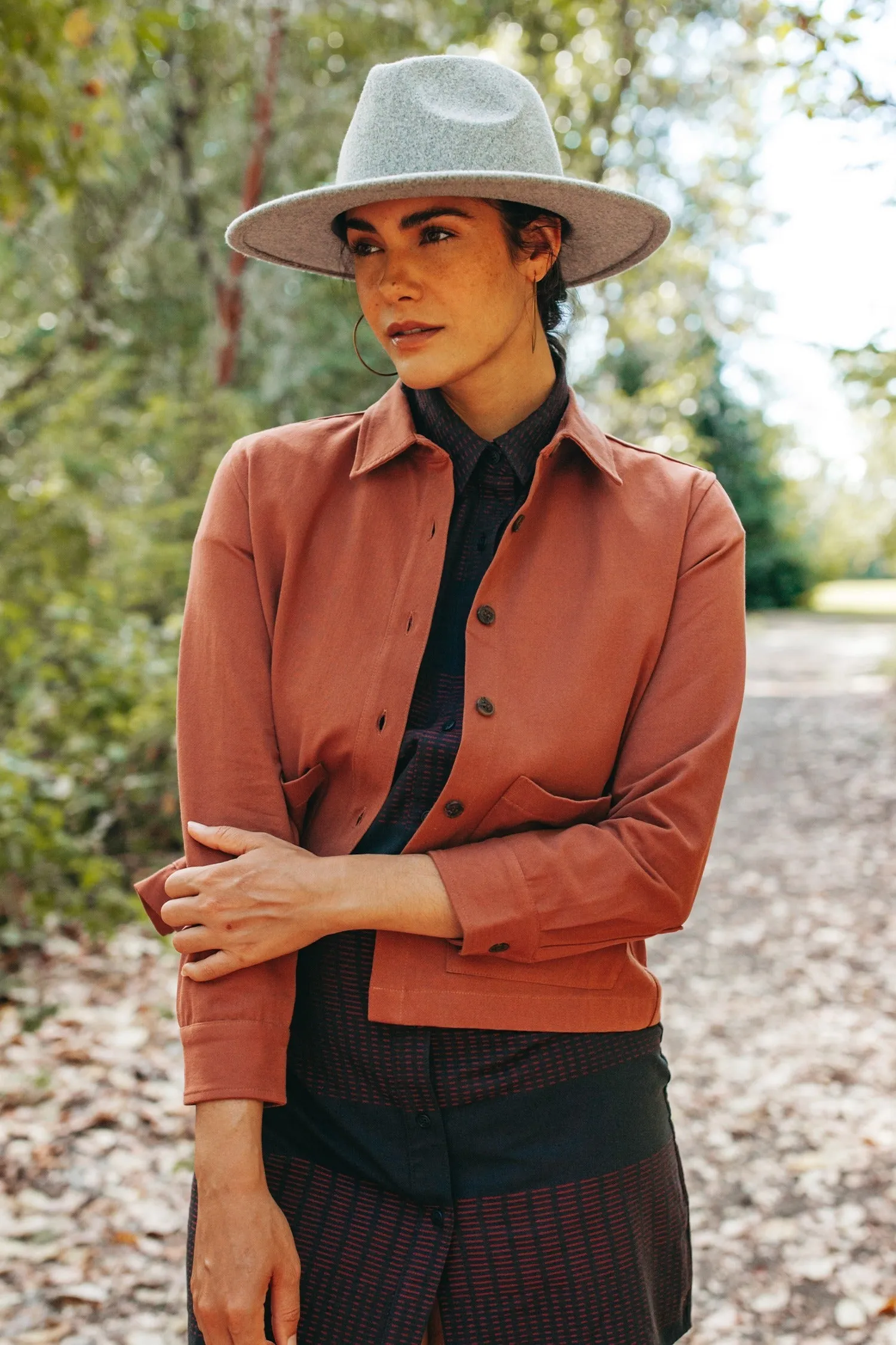 Kettering Overshirt / Terracotta