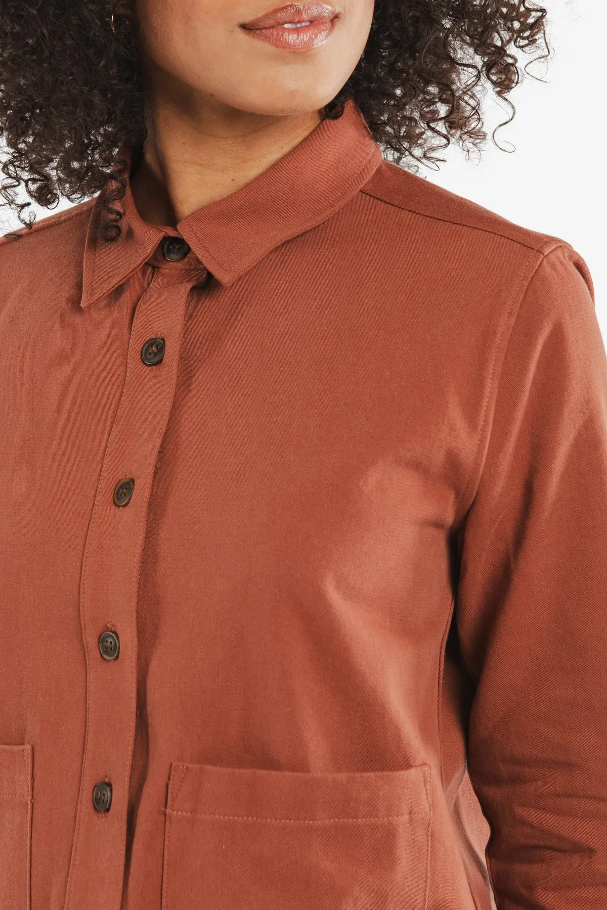 Kettering Overshirt / Terracotta