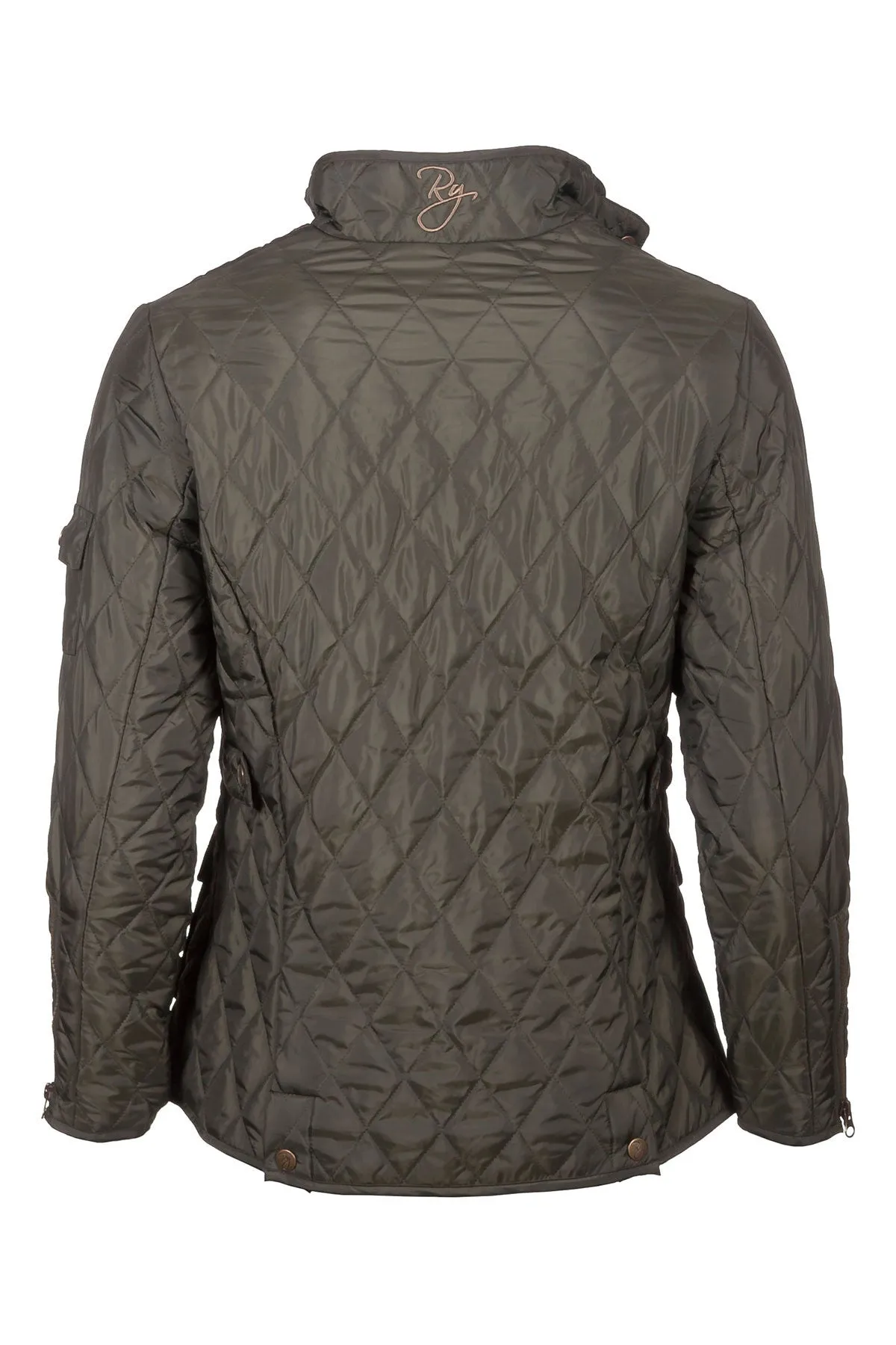 Ladies Soft Quilted Biker Babe Jacket