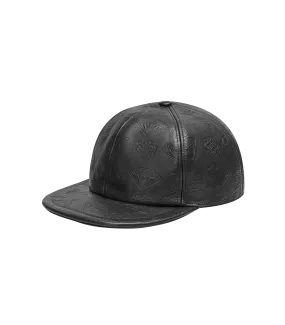 LEATHER BASEBALL CAP